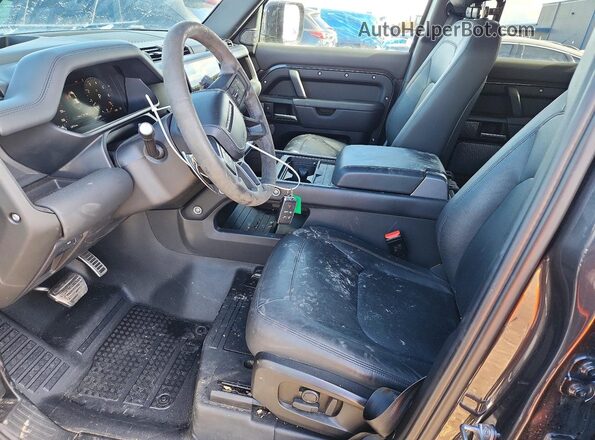 SALEWEEEXP2244204 2023 LAND ROVER DEFENDER Black წინა სალონის ხედი