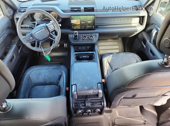 SALEWEEEXP2244204 2023 LAND ROVER DEFENDER Black წინა პანელის ხედი