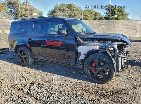 SALEXFEU1P2225521 2023 LAND ROVER DEFENDER Black Front right