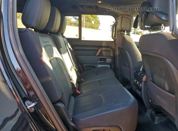 SALEXFEU1P2225521 2023 LAND ROVER DEFENDER Black Rear interior view