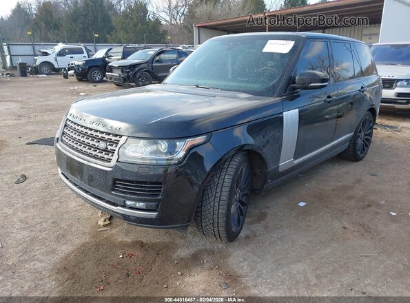SALGR2FK1HA368226 2017 LAND ROVER RANGE ROVER Black Front left