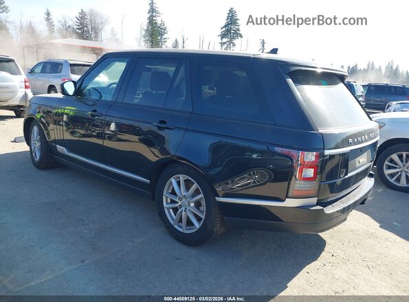 SALGR2PF4GA307386 2016 LAND ROVER RANGE ROVER Black Задня ліва чверть
