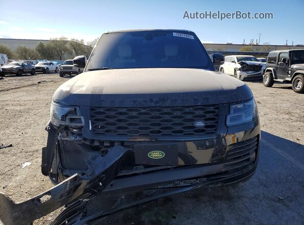 SALGR2SU4NA463446 2022 LAND ROVER RANGE Black Widok z przodu