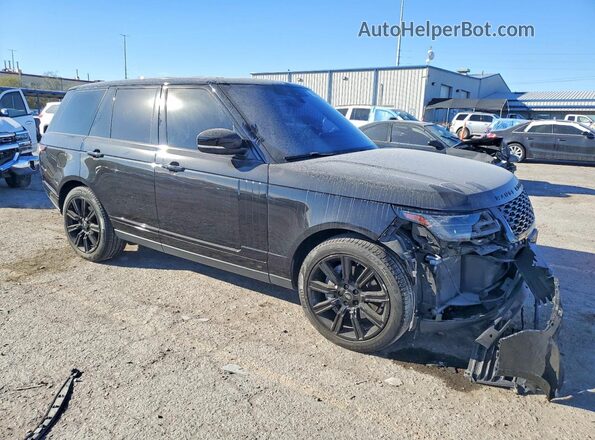 SALGR2SU4NA463446 2022 LAND ROVER RANGE Black Przód prawy