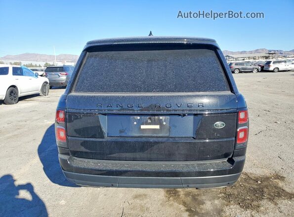 SALGR2SU4NA463446 2022 LAND ROVER RANGE Black Widok z tyłu
