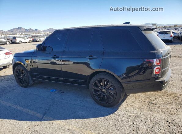 SALGR2SU4NA463446 2022 LAND ROVER RANGE Black Tył lewy