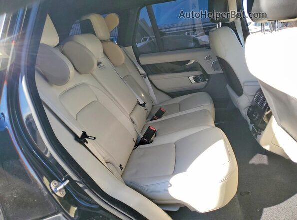 SALGR2SU4NA463446 2022 LAND ROVER RANGE Black Widok wnętrza z tyłu