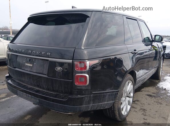 SALGR2SU8MA423434 2021 LAND ROVER RANGE ROVER Черный Задняя правая четверть