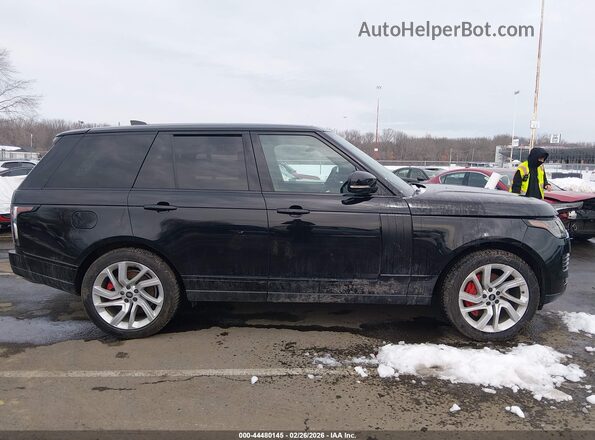 SALGR2SU8MA423434 2021 LAND ROVER RANGE ROVER Черный Вид задней части салона