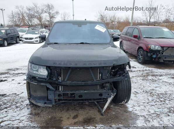 SALGS2EF5GA269965 2016 LAND ROVER RANGE ROVER Black უკანა სალონის ხედი