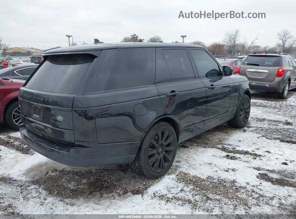 SALGS2EF5GA269965 2016 LAND ROVER RANGE ROVER Black უკანა მარჯვენა