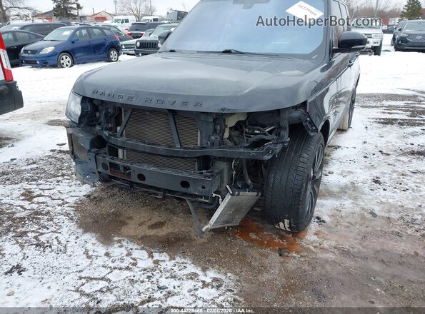 SALGS2EF5GA269965 2016 LAND ROVER RANGE ROVER Black წინა ხედი