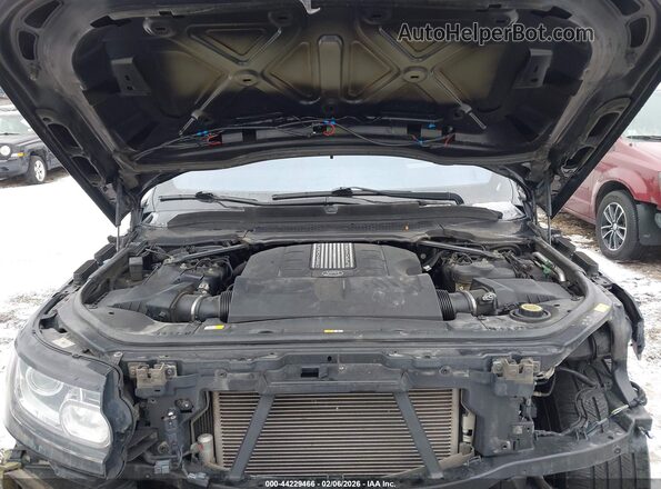 SALGS2EF5GA269965 2016 LAND ROVER RANGE ROVER Black უკანა ხედი