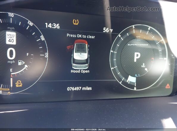 SALGS2FE5HA334255 2017 LAND ROVER RANGE ROVER Black Вид задніх сидінь