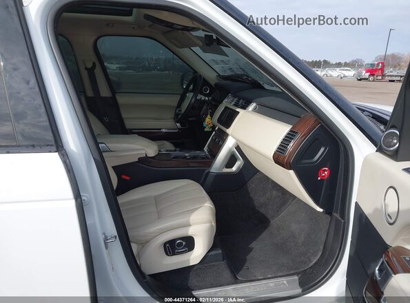 SALGS2FEXHA357398 2017 LAND ROVER RANGE ROVER White Սալոնի դիմացի տեսք