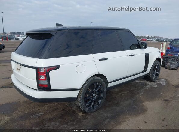 SALGS2FEXHA357398 2017 LAND ROVER RANGE ROVER White Հետևի աջ