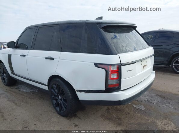 SALGS2FEXHA357398 2017 LAND ROVER RANGE ROVER White Դիմացի տեսք