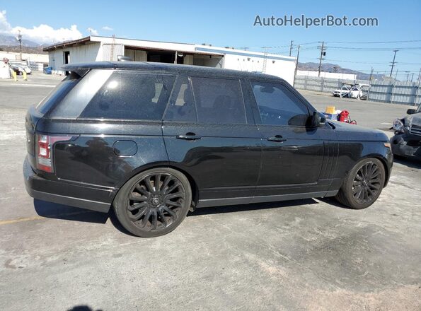 SALGS2FEXHA370703 2017 LAND ROVER RANGE Black უკანა მარჯვენა