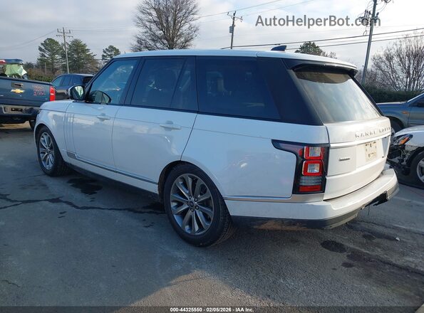 SALGS2FK0HA329535 2017 LAND ROVER RANGE ROVER White Tył lewy