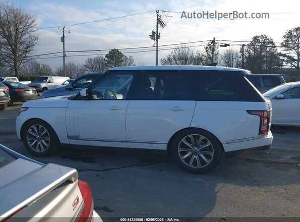SALGS2FK0HA329535 2017 LAND ROVER RANGE ROVER White Widok wnętrza 360 stopni