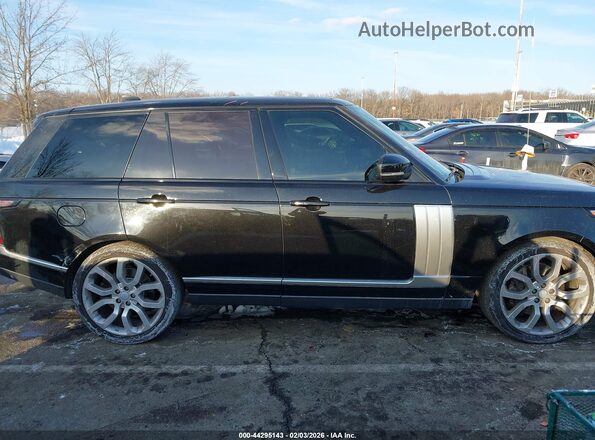 SALGS2FV3HA340667 2017 LAND ROVER RANGE ROVER Black Widok wnętrza z tyłu