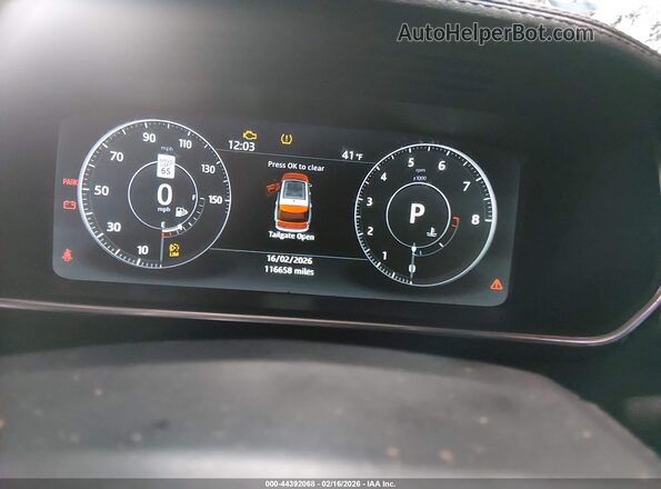 SALGS2FV8HA375544 2017 LAND ROVER RANGE ROVER White უკანა სავარძლების ხედი