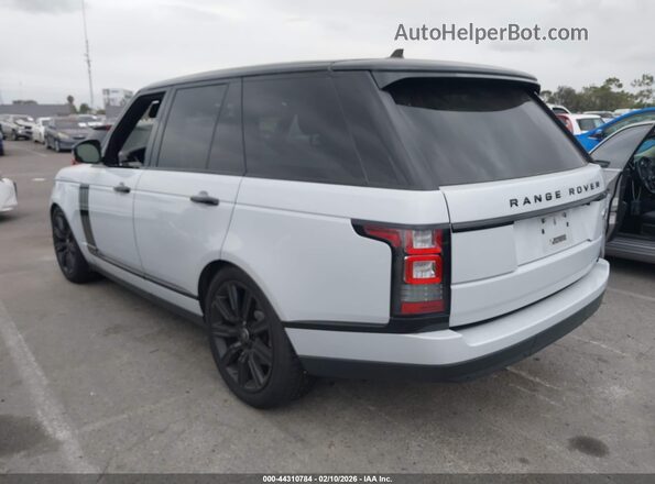 SALGS2KF1GA260331 2016 LAND ROVER RANGE ROVER White 