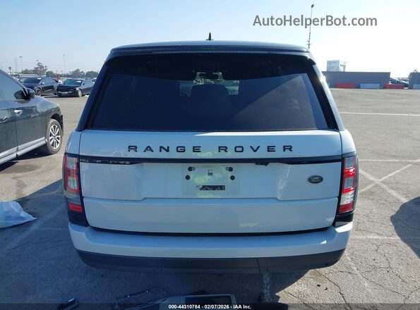 SALGS2KF1GA260331 2016 LAND ROVER RANGE ROVER White 
