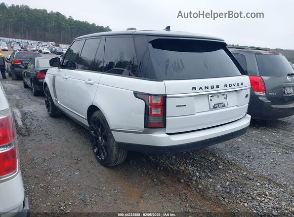 SALGS2KF5GA251373 2016 LAND ROVER RANGE ROVER White Rear left