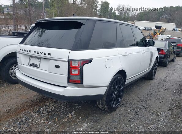 SALGS2KF5GA251373 2016 LAND ROVER RANGE ROVER White Rear right