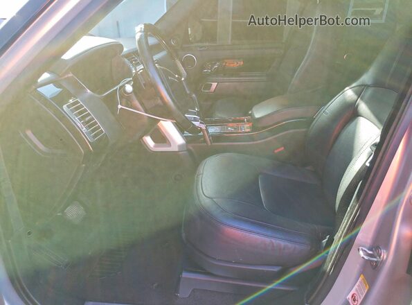 SALGS2RE9JA507714 2018 LAND ROVER RANGE Gray წინა პანელის ხედი