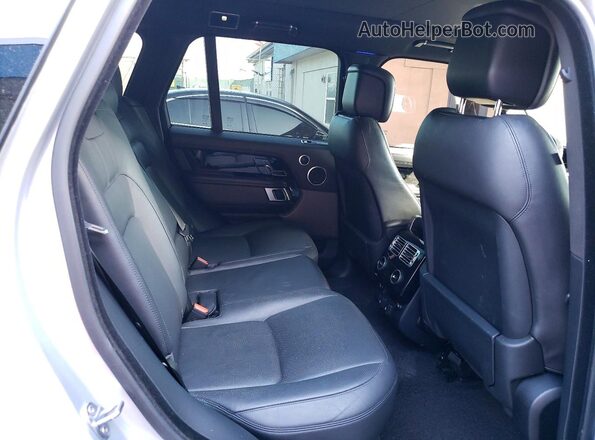 SALGS2RE9JA507714 2018 LAND ROVER RANGE Gray ძრავის განყოფილების ხედი