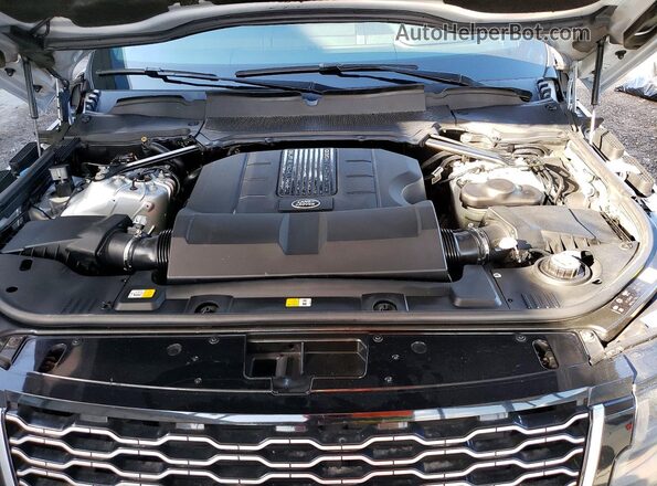 SALGS2RE9JA507714 2018 LAND ROVER RANGE Gray VIN კოდის სტიკერის ხედი