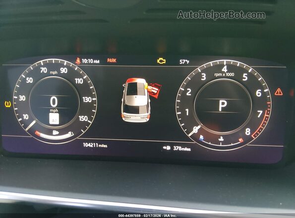 SALGS2RU1LA572969 2020 LAND ROVER RANGE ROVER Gray Вид задніх сидінь