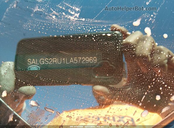 SALGS2RU1LA572969 2020 LAND ROVER RANGE ROVER Gray 