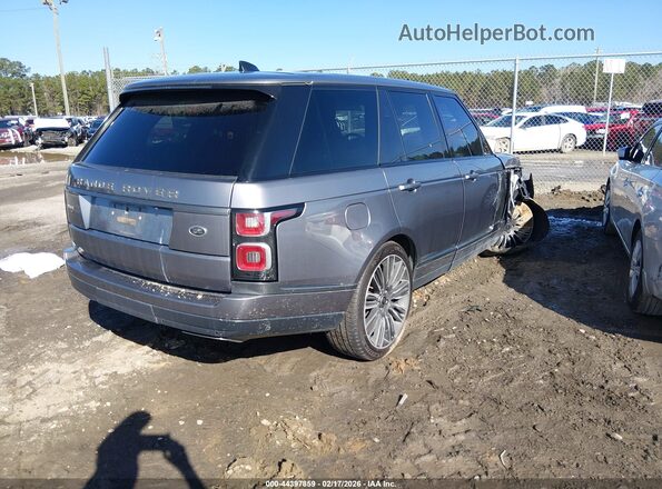 SALGS2RU1LA572969 2020 LAND ROVER RANGE ROVER Gray Задня права чверть