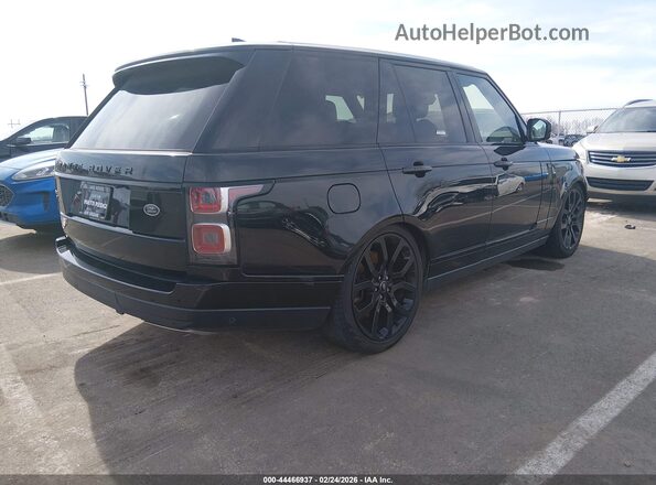 SALGS2RU5NA461554 2022 LAND ROVER RANGE ROVER Black Rear right