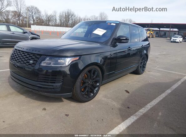SALGS2RU5NA461554 2022 LAND ROVER RANGE ROVER Black Front left