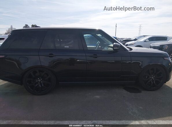 SALGS2RU5NA461554 2022 LAND ROVER RANGE ROVER Black Rear interior view