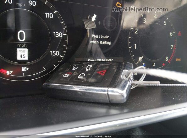 SALGS2RU5NA461554 2022 LAND ROVER RANGE ROVER Black Dashboard view
