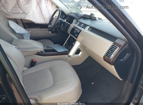 SALGS2RU8MA441023 2021 LAND ROVER RANGE ROVER Black Սալոնի դիմացի տեսք