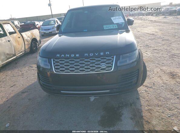 SALGS2RU8MA441023 2021 LAND ROVER RANGE ROVER Black Սարքավորումների վահանակի տեսք