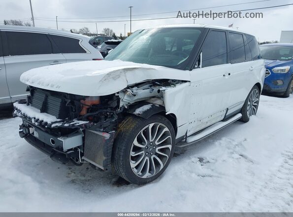 SALGS2RU8MA454984 2021 LAND ROVER RANGE ROVER White Front left