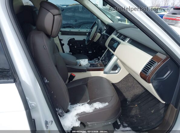SALGS2RU8MA454984 2021 LAND ROVER RANGE ROVER White Front interior view