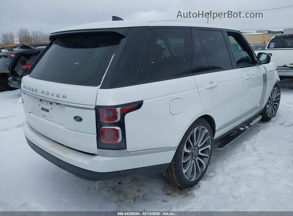 SALGS2RU8MA454984 2021 LAND ROVER RANGE ROVER White Rear right