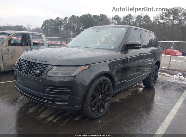 SALGS2RU9MA429091 2021 LAND ROVER RANGE ROVER Черный Передняя левая четверть
