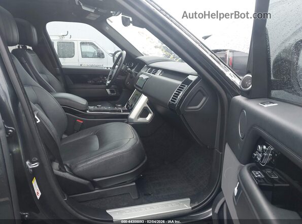 SALGS2RU9MA429091 2021 LAND ROVER RANGE ROVER Черный Вид салона спереди