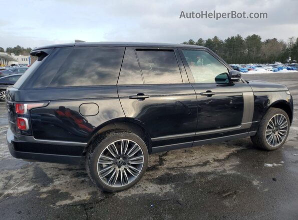 SALGS2RUXMA425731 2021 LAND ROVER RANGE Черный Задняя правая четверть