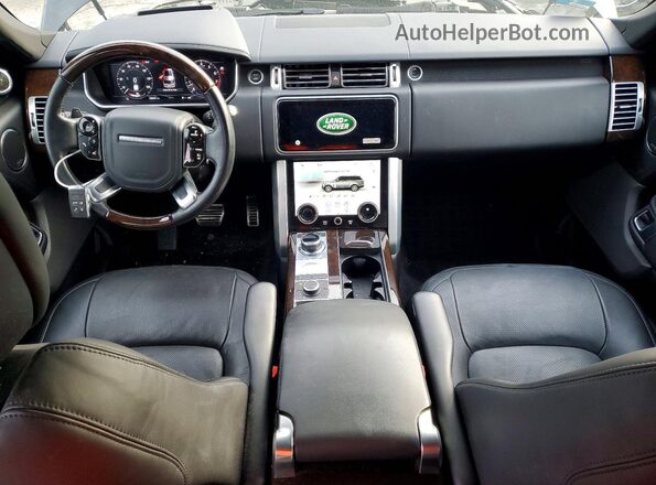 SALGS2RUXMA425731 2021 LAND ROVER RANGE Черный Вид панели приборов
