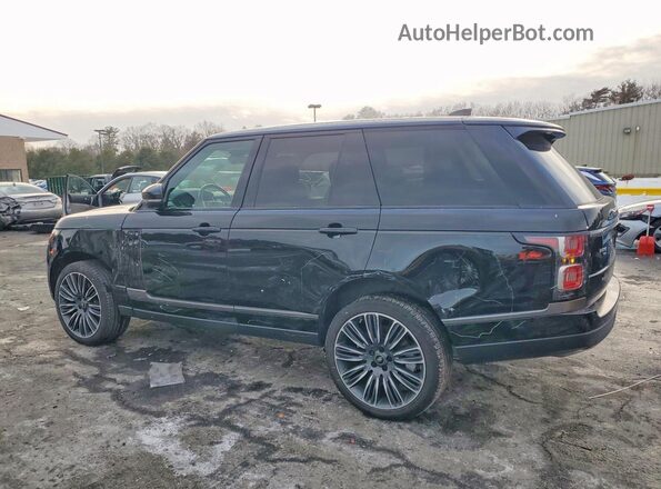 SALGS2RUXMA425731 2021 LAND ROVER RANGE Черный Задняя левая четверть